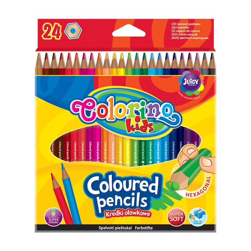 Värvipliiatsid ColorinoKids