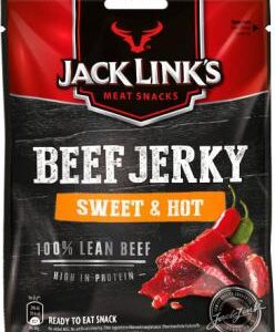 JACK LINK'S vinnutatud veiseliha Beef Jerky Sweet & Hot 25g